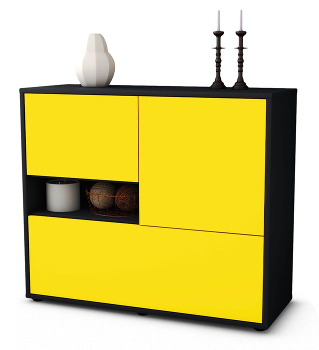 Sideboard Debora, Gelb (92x79x35cm)