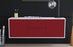 Lowboard Nashville, Bordeaux, hängend (136x49x35cm)