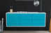 Lowboard Denver, Türkis, hängend (136x49x35cm)