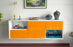 Lowboard Louisville, Orange, hängend (136x49x35cm)