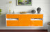 Lowboard Sacramento, Orange, hängend (136x49x35cm)