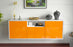 Lowboard Mesa, Orange, hängend (136x49x35cm)