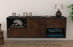 Lowboard Louisville, Rost, hängend (136x49x35cm)