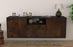 Lowboard Mesa, Rost, hängend (136x49x35cm)