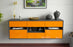 Lowboard Arlington, Orange, hängend (136x49x35cm)