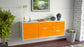 Lowboard Nashville, Orange, hängend (136x49x35cm)