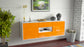 Lowboard Tampa, Orange, hängend (136x49x35cm)