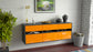 Lowboard Raleigh, Orange, hängend (136x49x35cm)