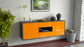 Lowboard Tampa, Orange, hängend (136x49x35cm)