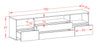 Lowboard Henderson, Rost, hängend (180x49x35cm)