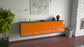 Lowboard Orlando, Orange, hängend (180x49x35cm)