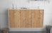 Sideboard Chattanooga, Pinie, hängend (136x79x35cm)