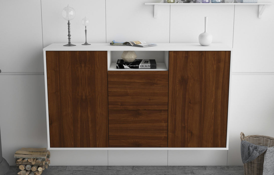 Sideboard Dayton, Walnuss, hängend (136x79x35cm)