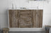 Sideboard Sioux Falls, Treibholz, hängend (136x79x35cm)