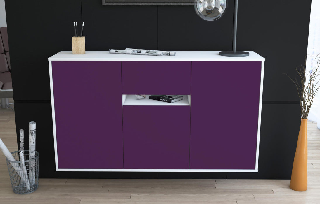 Sideboard Hampton, Lila, hängend (136x79x35cm)