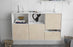 Sideboard Salinas, Zeder, hängend (136x79x35cm)