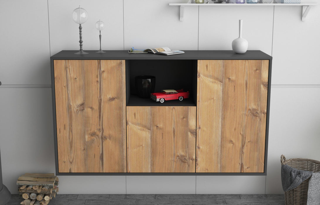 Sideboard Overland Park, Pinie, hängend (136x79x35cm)