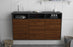 Sideboard Cape Coral, Walnuss, hängend (136x79x35cm)