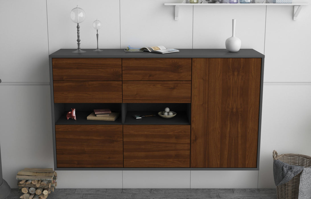 Sideboard Santa Rosa, Walnuss, hängend (136x79x35cm)