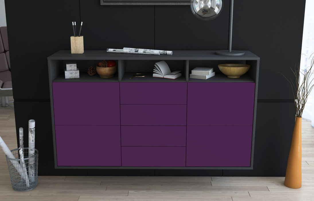 Sideboard Salem, Lila, hängend (136x79x35cm)