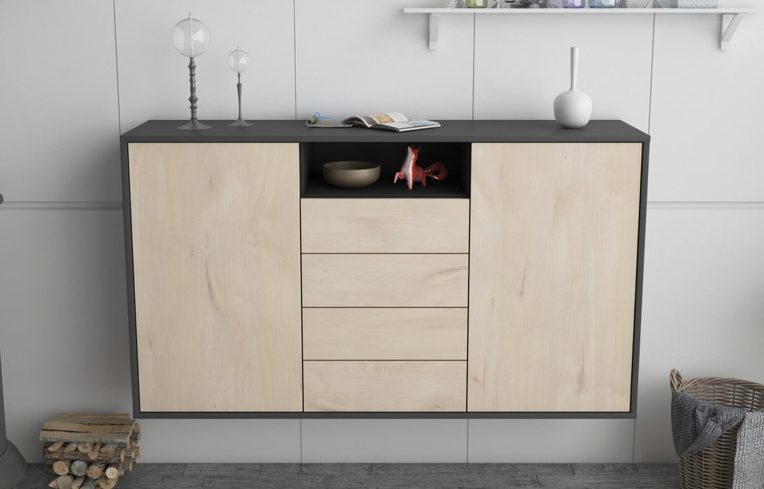 Sideboard Eugene, Zeder, hängend (136x79x35cm)