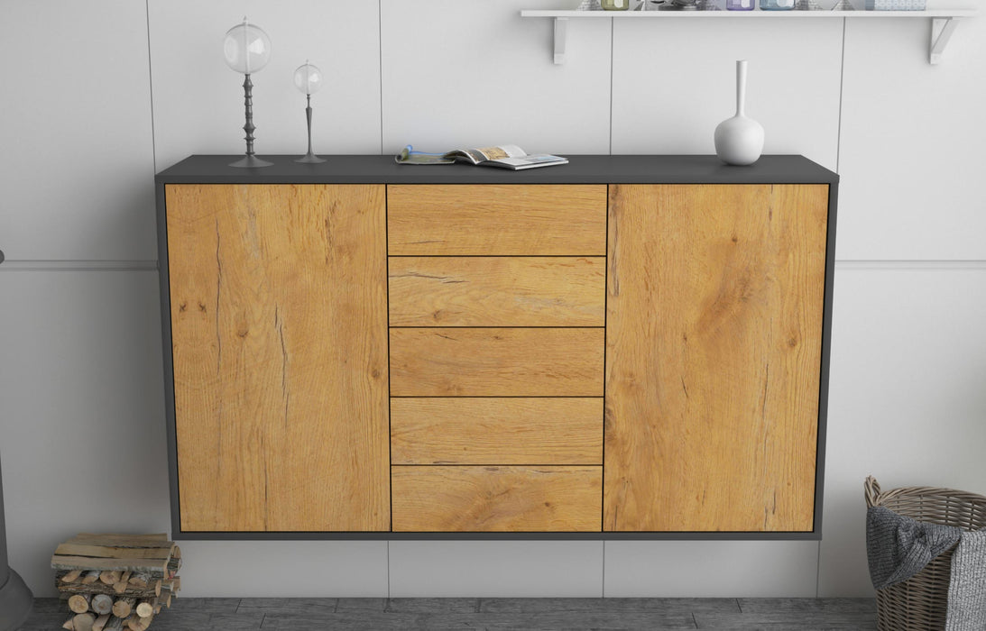 Sideboard Pembroke Pines, Eiche, hängend (136x79x35cm)