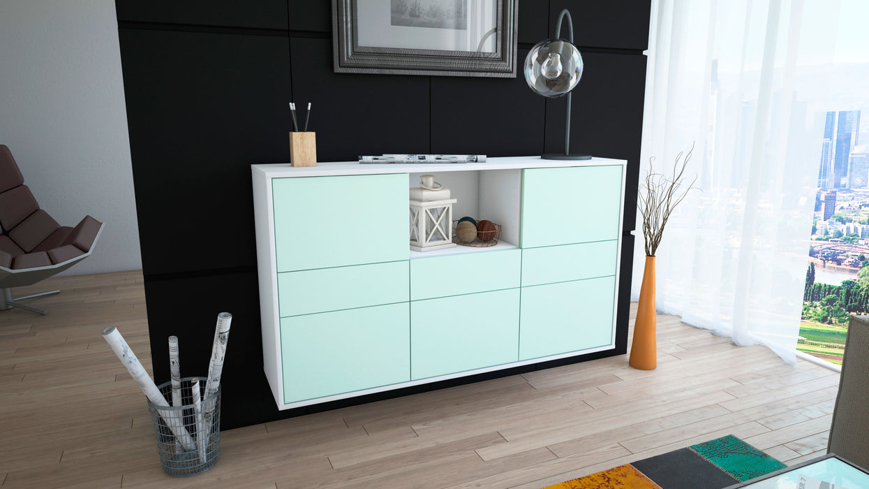 Sideboard Pomona, Mint, hängend (136x79x35cm)