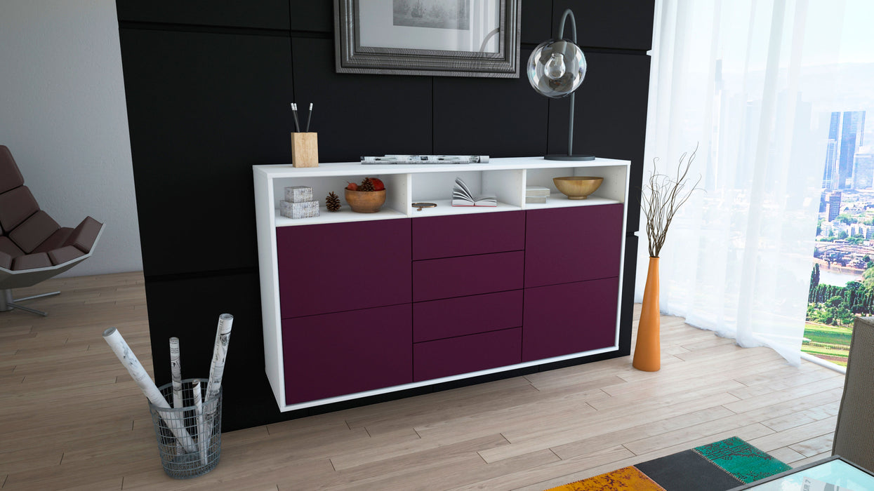 Sideboard Salem, Lila, hängend (136x79x35cm)