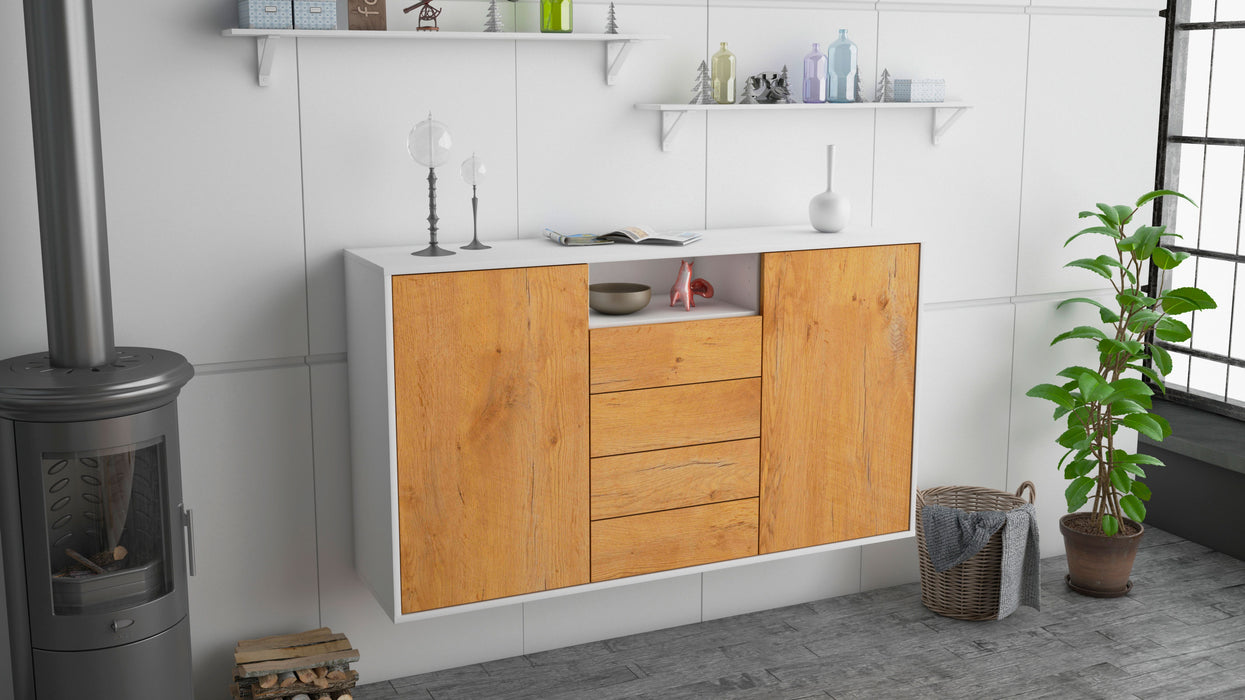 Sideboard Eugene, Eiche, hängend (136x79x35cm)