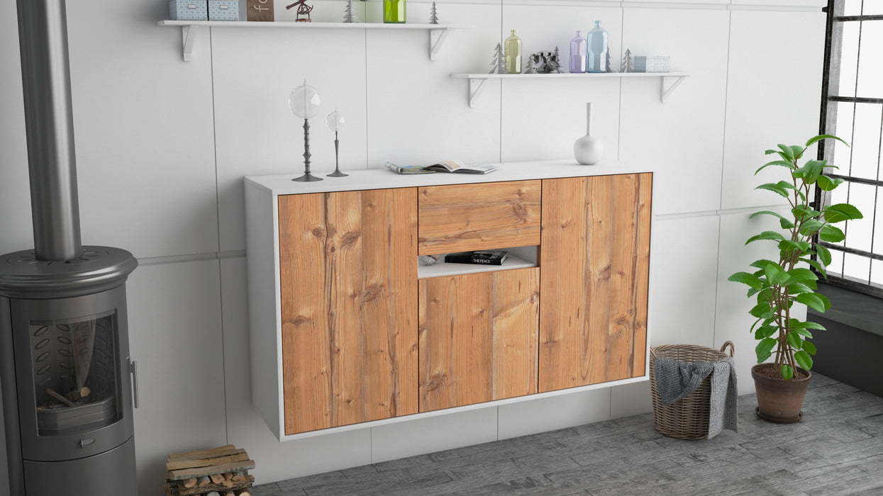 Sideboard Hampton, Pinie, hängend (136x79x35cm)