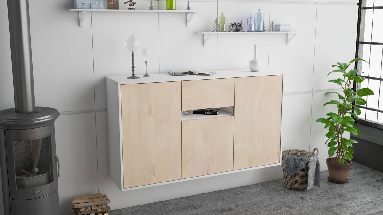 Sideboard Hampton, Zeder, hängend (136x79x35cm)