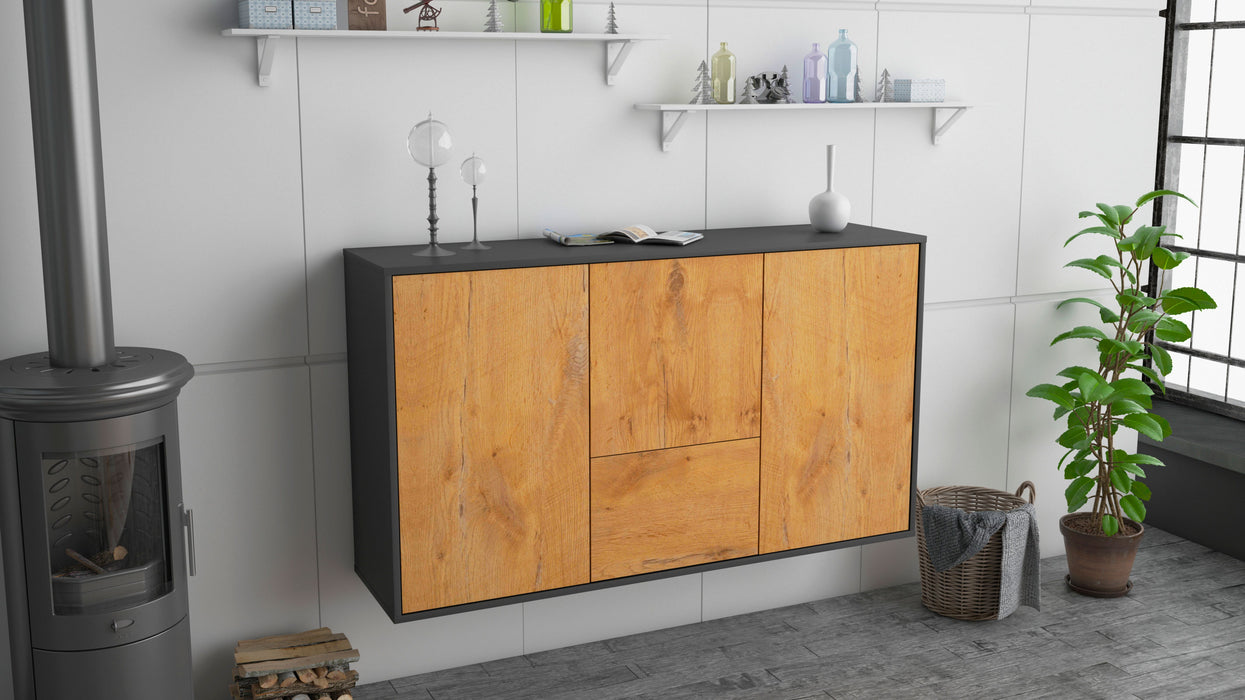 Sideboard Vancouver, Eiche, hängend (136x79x35cm)