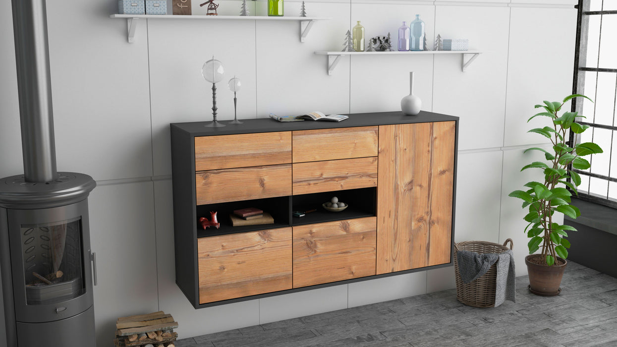 Sideboard Santa Rosa, Pinie, hängend (136x79x35cm)