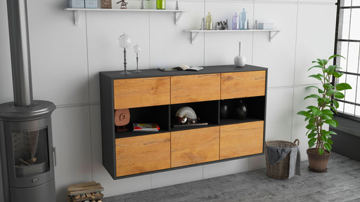 Sideboard Paterson, Eiche, hängend (136x79x35cm)