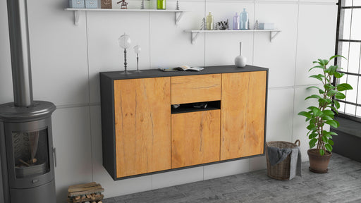 Sideboard Hampton, Eiche, hängend (136x79x35cm)