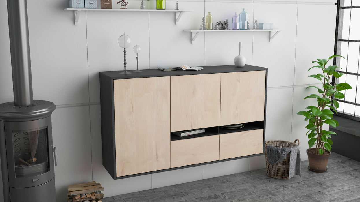 Sideboard Lancaster, Zeder, hängend (136x79x35cm)