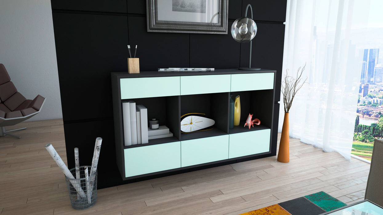 Sideboard Torrance, Mint, hängend (136x79x35cm)