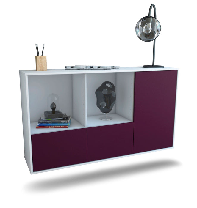 Sideboard Springfield, Lila, hängend (136x79x35cm)