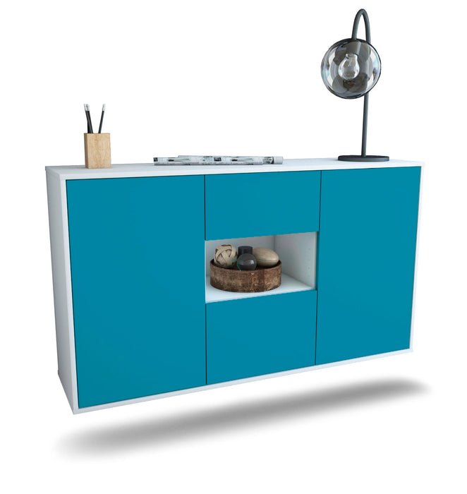 Sideboard Pasadena, Türkis, hängend (136x79x35cm)