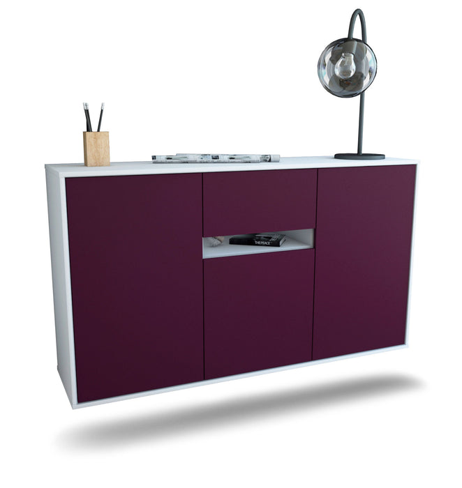 Sideboard Hampton, Lila, hängend (136x79x35cm)