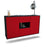 Sideboard Tallahassee, Bordeaux, hängend (136x79x35cm)