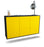 Sideboard Vancouver, Gelb, hängend (136x79x35cm)