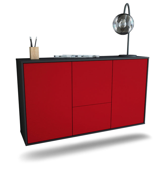 Sideboard Vancouver, Bordeaux, hängend (136x79x35cm)