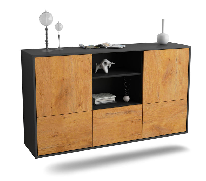 Sideboard Grand Prairie, Eiche, hängend (136x79x35cm)