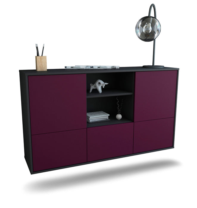 Sideboard Grand Prairie, Lila, hängend (136x79x35cm)