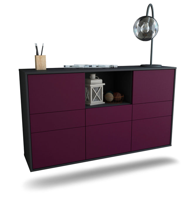 Sideboard Pomona, Lila, hängend (136x79x35cm)