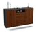 Sideboard Eugene, Walnuss, hängend (136x79x35cm)