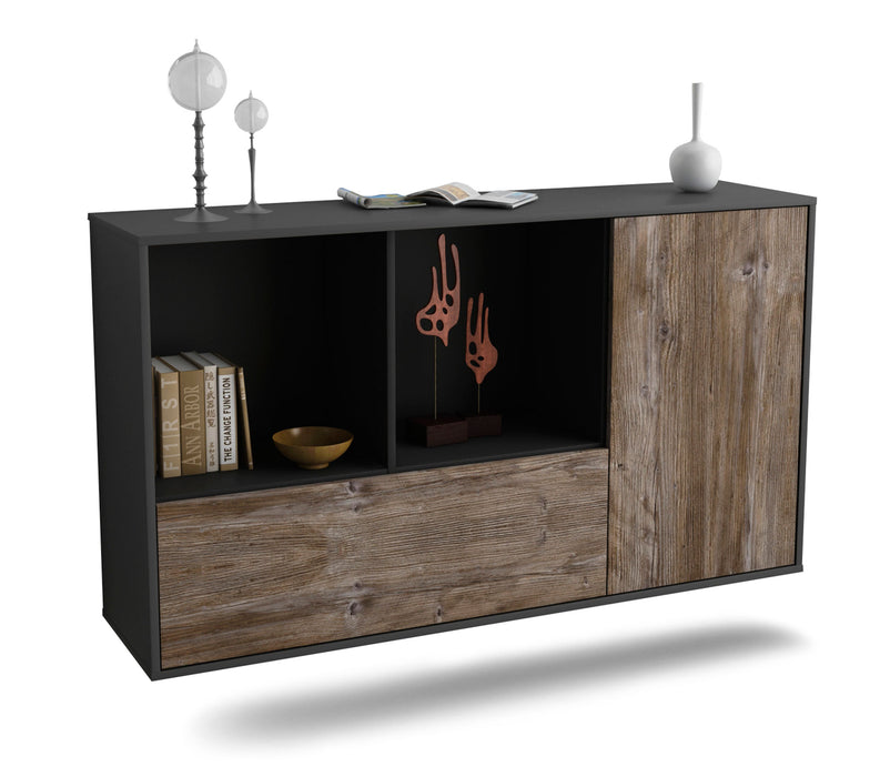 Sideboard Palmdale, Treibholz, hängend (136x79x35cm)