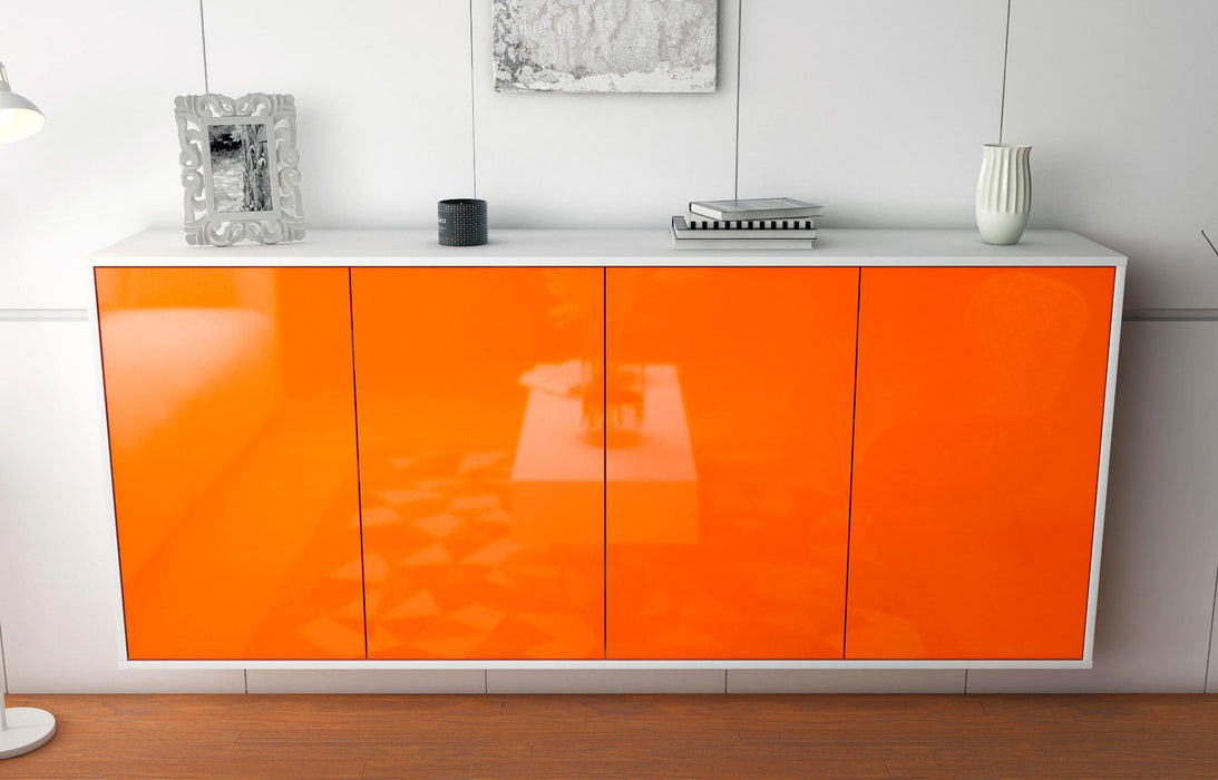 Sideboard Lakewood, Orange, hängend (180x79x35cm)