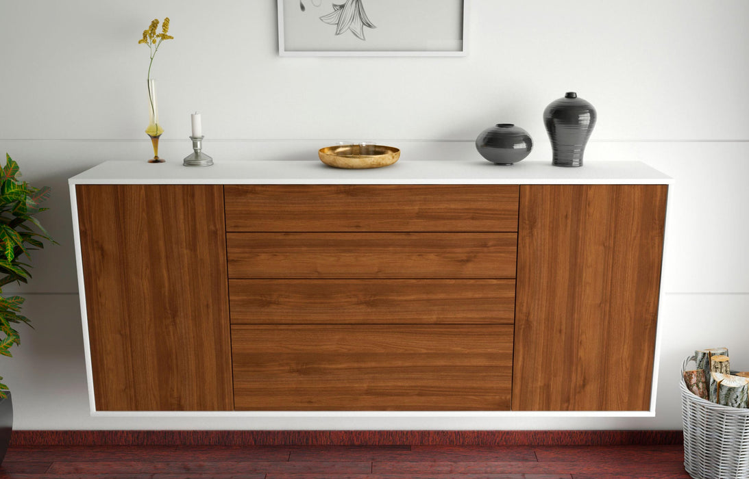 Sideboard Alexandria, Walnuss, hängend (180x79x35cm)